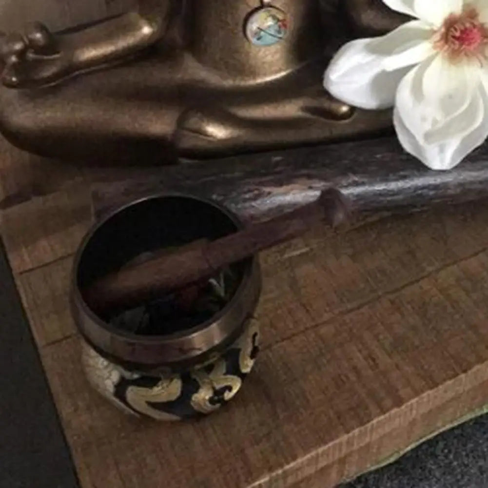 Nepal Handmade Bowl Tibet Buddha Sound Bowl Yoga Meditation Chanting Bowl Chime Brass Tibetan Singing Bowl For Music Therapy