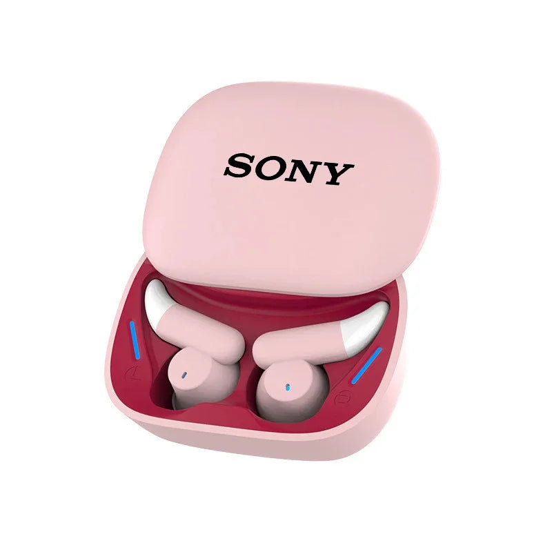 Sony Wireless Bluetooth Headphone In-ear Earplugs Sleep Noise Reduction Sliding Cover Headset Sports/Gaming Earphones With Mic