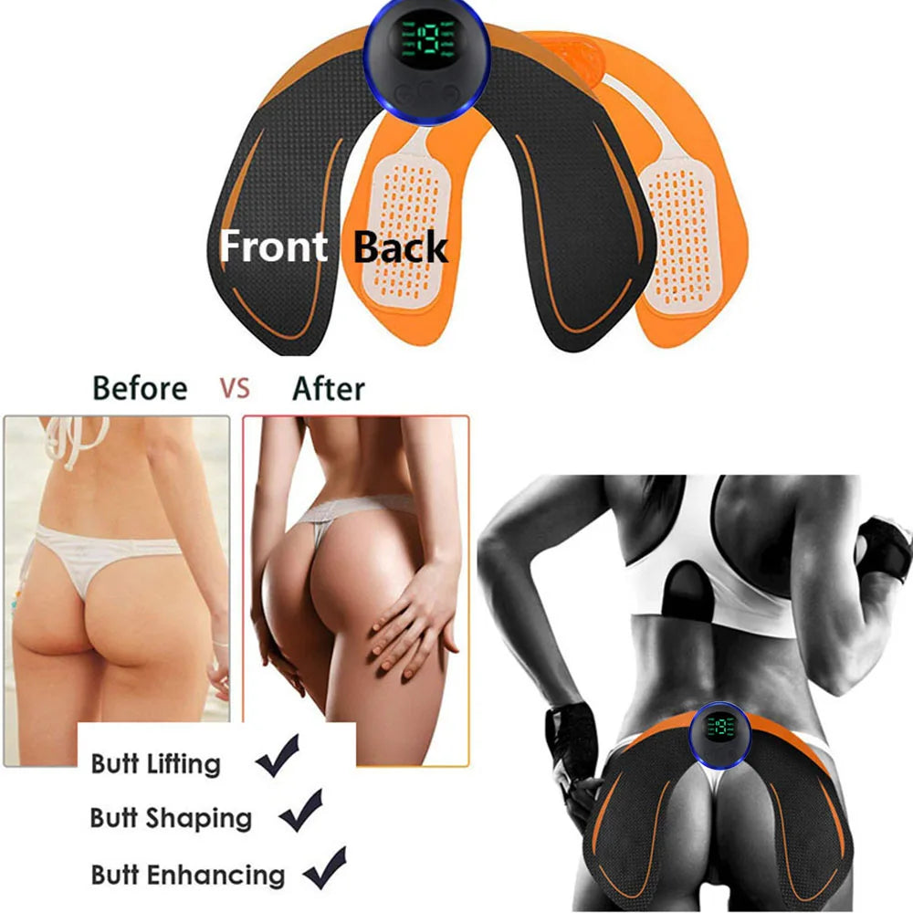 Remote Controller EMS Muscle Stimulator Smart Electric Fitness Abdominal Training Weight Loss Stickers Body Slimming Massager