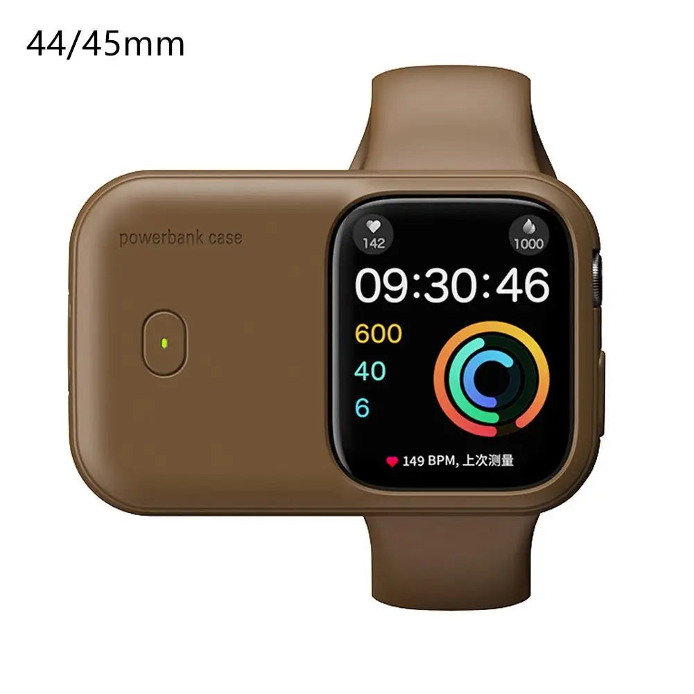 For Apple Watch Wireless Charging Case For Apple Watch Portable Power Bank High Capacity Negative Ion Continuous Charging 1 X8Q3