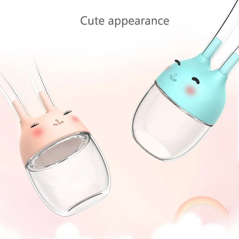 2024 Baby Nose Cleaner Nasal Aspirator Baby Mucus Remover New-born Hygiene Kit Mucus Runny Nose Inhaler Kids Healthy Care Stuff