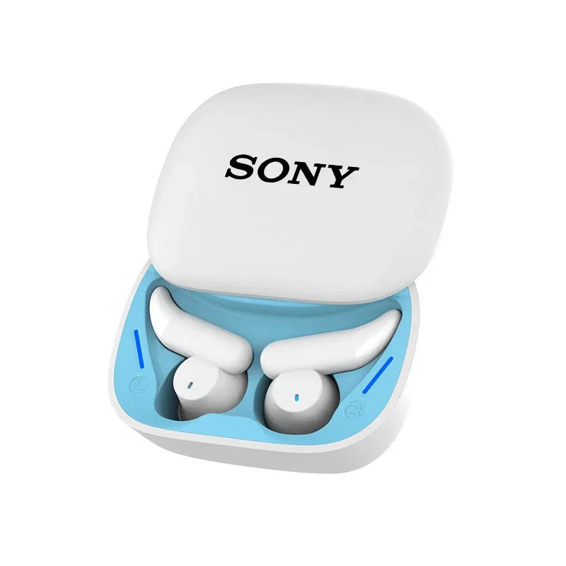 Sony Wireless Bluetooth Headphone In-ear Earplugs Sleep Noise Reduction Sliding Cover Headset Sports/Gaming Earphones With Mic