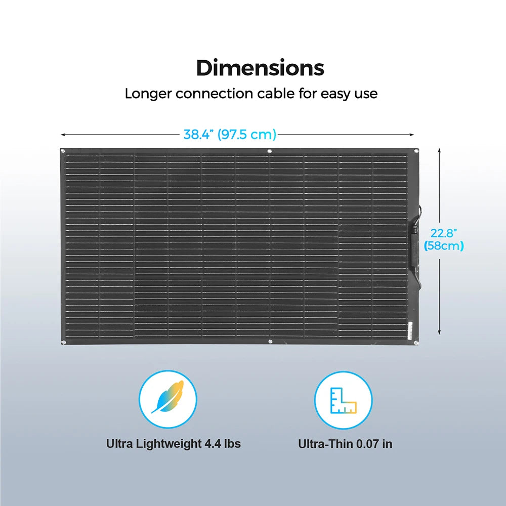 100 watt - 1000W portable 12v solar panel complete kit 12 volt  battery charger Motorhome Camping flexible solar plate cell