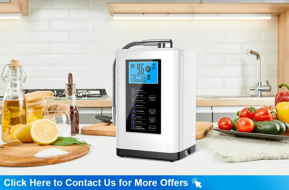 Alkaline Water Machine Ionizers PH Water Device Alkaline Water Dispenser 5 Plate Platinum Coating Alkaline Water Ioniser Machine