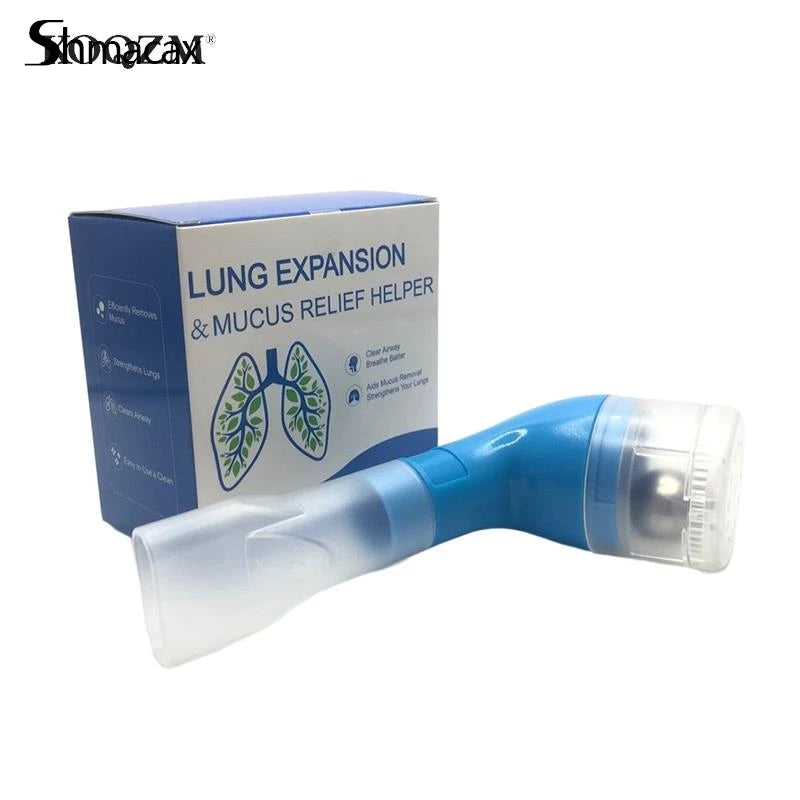 NEW Mucus Removal Device Lung Expander Breathing Exercise Respiratory Trainer Phlegm Remover Clear Relife Drug-Free OPEP Therapy