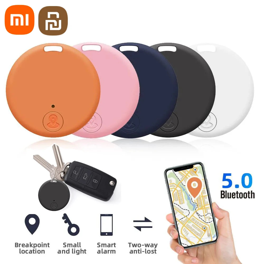 Xiaomi 2023 NEW Mini GPS Bluetooth 5.0 Tracker AntiLost Device Round Pet Kids Bag Wallet Tracking Smart Finder Locator