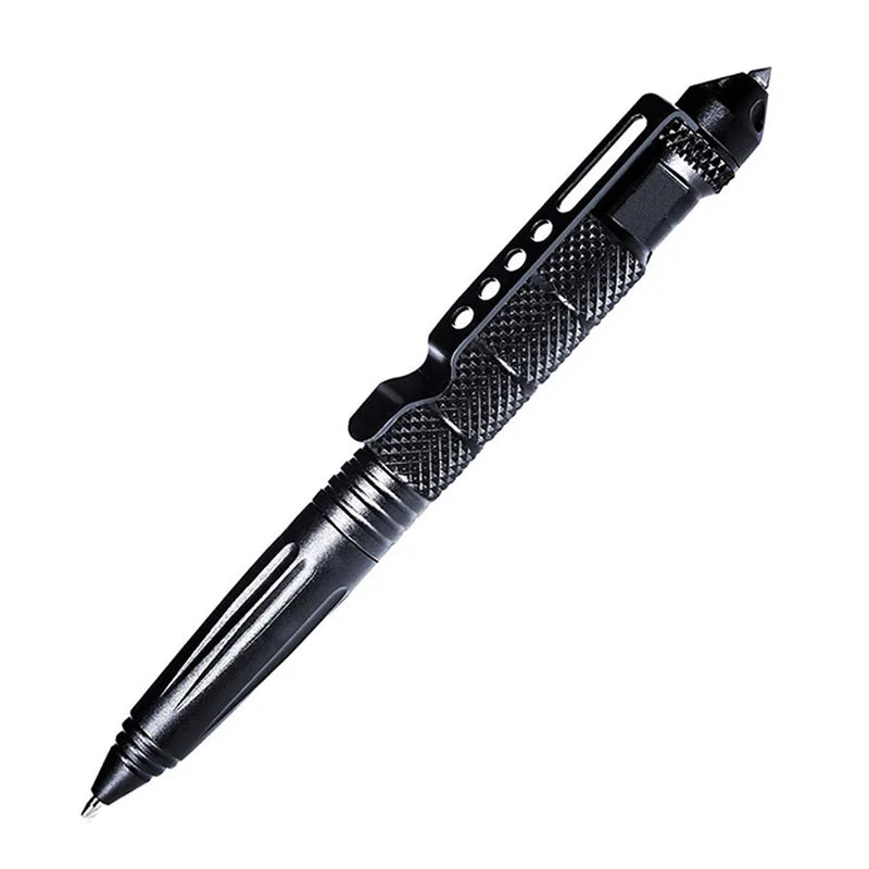 Military Tactical Pen Multifunction Aluminum Alloy Emergency Glass Breaker Pen Outdoor Camping Security Survival Tools