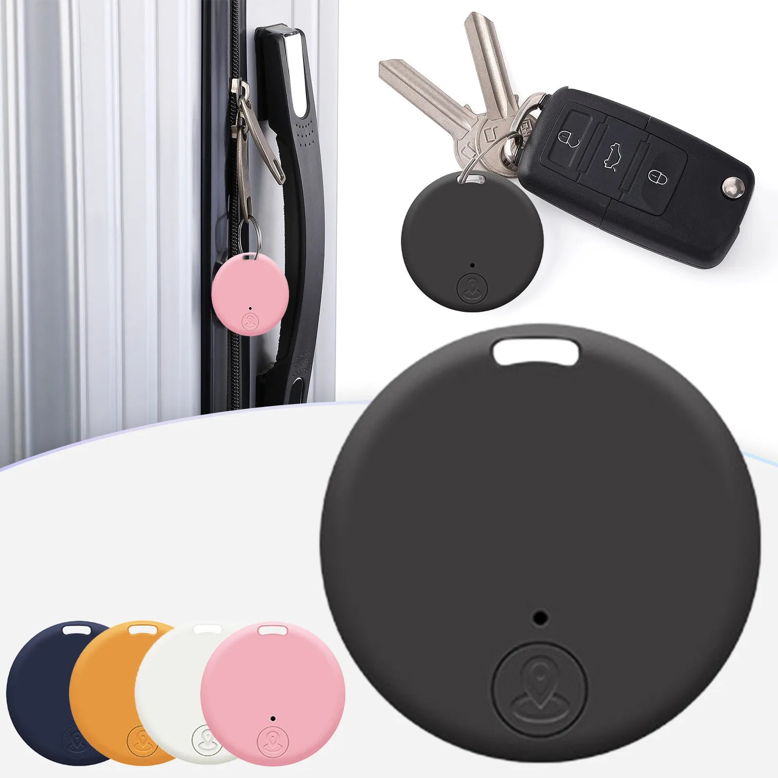 Xiaomi 2023 NEW Mini GPS Bluetooth 5.0 Tracker AntiLost Device Round Pet Kids Bag Wallet Tracking Smart Finder Locator