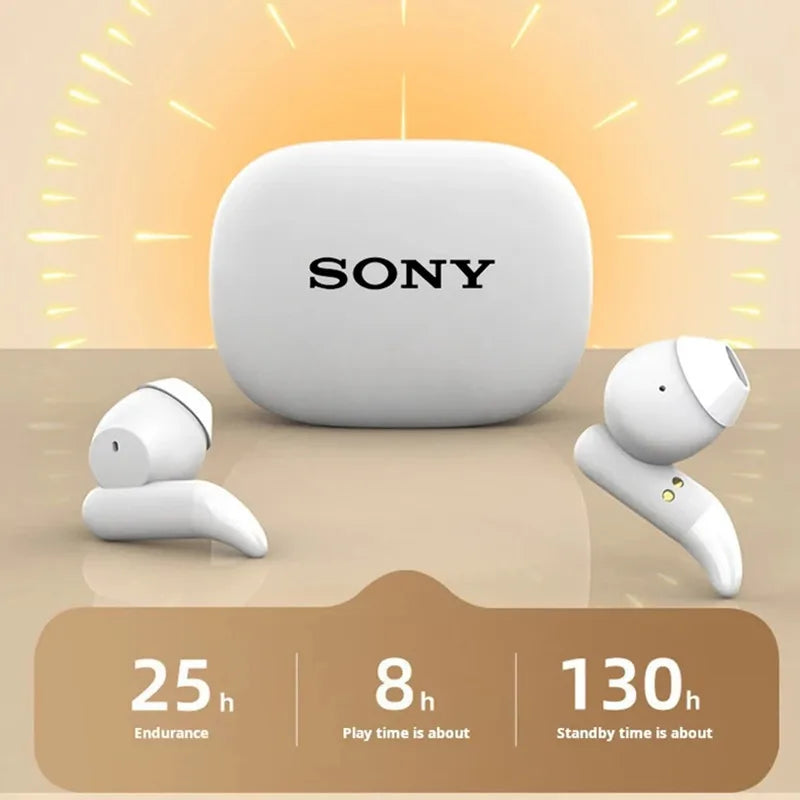 Sony Wireless Bluetooth Headphone In-ear Earplugs Sleep Noise Reduction Sliding Cover Headset Sports/Gaming Earphones With Mic