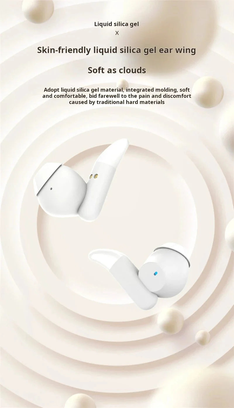 Sony Wireless Bluetooth Headphone In-ear Earplugs Sleep Noise Reduction Sliding Cover Headset Sports/Gaming Earphones With Mic